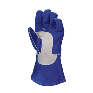 Gants en cuir de soudage de qualité supérieure disponibles en gros service OEM anti-chaleur anti-coupure dernière arrivée meilleurs gants de soudage - Product Image 1