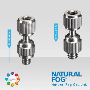 Taiwán para la calidad directa de la fábrica Sistema aeropónico Nebulizador Boquilla de niebla Adaptador giratorio de niebla ajustable para jardín - Product Image 6