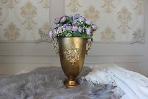 Aluminium New Handmade <b>Table</b> <b>Top</b> Decoration Metal <b>Flower</b> Vase Handmade Design Metal <b>Flower</b> Vase Wholesale Manufacturer Supplier - Product Image 6