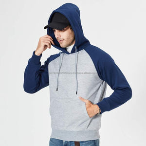 เสื้อฮู้ดดี้ผู้ชายแบบเรียบ ผ้าฟลีซถัก สั่งทำขายส่ง ไซส์ใหญ่พิเศษ - Product Image 4