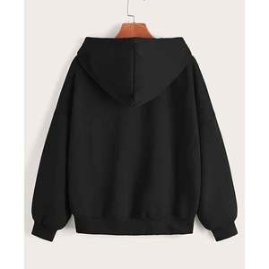 เสื้อมีฮู้ดผ้าฟลีซปักลายสำหรับทั้งชายและหญิงผ้ากันลมเป็นมิตรกับสิ่งแวดล้อมผ้าซิปมีฮู้ดสไตล์ฮิปฮอปสำหรับฤดูหนาวขายส่ง - Product Image 3