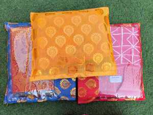 แฮนด์เมดอินเดียบรรจุ/ของขวัญสําหรับSares/SalwarชุดPAN Patta Sareeฝาครอบวันเกิดงานแต่งงานReturn Mehendiของขวัญ - Product Image 4