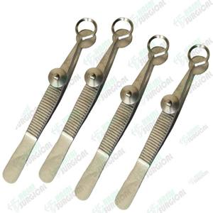 Ayer Chalazion Forceps Instrumento oftálmico de acero inoxidable CE aprobado por Hasni Surgical en Pakistán - Product Image 1