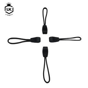 Lanke usine Logo <span class=keywords><strong>valise</strong></span> <span class=keywords><strong>tente</strong></span> sac à dos vêtements Silicone Pvc détachable fermeture éclair curseur tire cordon fermeture éclair extracteur corde - Product Image 2