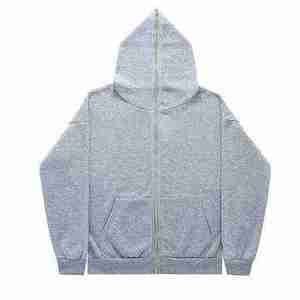 <b>Cheap</b> Price Oversize Full Zipper Acid Wash Hoodie Custom Logo Design Men Pullover Streetwear 100% Cotton Hoodies - Product Image 2