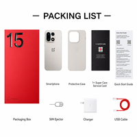 OnePlus 15 5G Original Octa Core CDMA Snapdragon 8 Elite Gen 5 Batterie Massif 7300 mAh Écran 1.7 2K 120Hz LTPO Autres Caméras