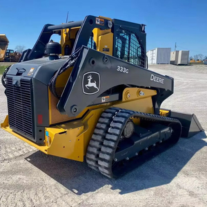 Occasion John Deere 333G Compact Track Loader Skid Steer High Lift High Flow Hydraulics Cab Rubber Trails à vendre - Product Image 2