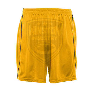 Pantalones cortos de fútbol con cintura elástica y ropa deportiva de verano con logotipo personalizado en color sólido, nuevo estilo - Product Image 4