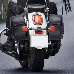 Bolsa de cuero para SILLÍN de motocicleta, bolsa de herramientas para motocicleta, bolsa de cuero, bolsas de sillín de motocicleta personalizadas, impermeable de viaje - Product Image 5