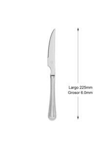 Mr. Spoon Serie Bola, Coltello da Carne Lungo 225mm, Acciaio Inox 13/0, Adatto per Lavastoviglie, Ideale per Hotel e Ristoranti - Product Image 2