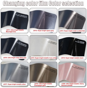Film de protection de carrosserie automobile en vinyle PVC auto-cicatrisant anti-jaunissement sans bulles d'air 1,52x16M, haute qualité, effet super brillant et changeant de couleur - Product Image 2