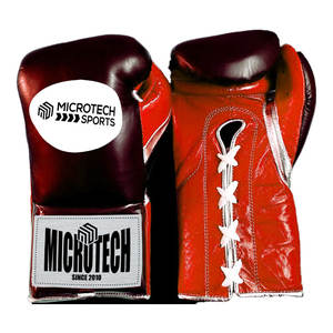 Custom Design Fitness Gym Boxing <b>Gloves</b> PU Leather <b>Lace</b>-Up Fighting & Training <b>Gloves</b> Made in Pakistan - Product Image 5
