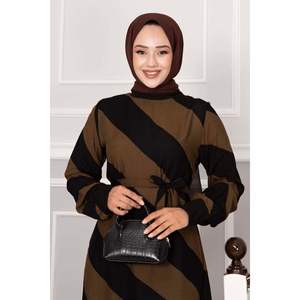 Robe Hijab Confortable Marron - Product Image 1