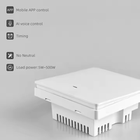 Keeper Zigbee3.0 interrupteur de lumière intelligent UK Standard 240V Google Home Compatible étanche PC matériel bricolage pris en charge Stock disponible