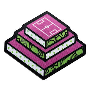 Etichette Tessute Personalizzate Ecologiche Quadrate Tagliate al Laser - Etichette Stampate Termoadesive per Produttori di Abbigliamento e Moda - Product Image 3