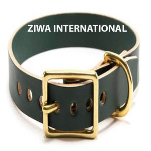 Nouveau style de collier de chien en cuir véritable personnalisé collier de chien en cuir de qualité supérieure au design de luxe colliers pour animaux de compagnie fournitures pour animaux de compagnie accessoires pour chiens - Product Image 2