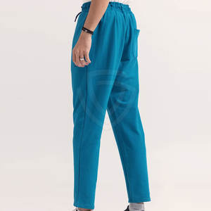 Best Quality <b>Men's</b> Casual Lightweight 100% Cotton Breathable Quick Dry <b>Trouser</b> Mid Dark Washed Drawstring Closure <b>Winter</b> New T-Shirts - Product Image 3