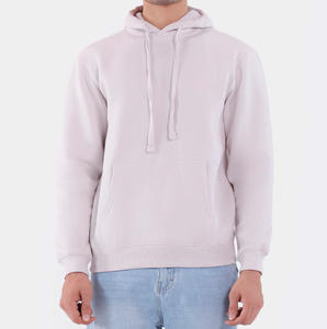 Sweat à capuche court pour homme, personnalisé, en gros, lourd, en polaire d'hiver, anti-rides, vêtements de sport d'extérieur, design doublé, motif uni - Product Image 1