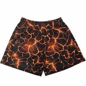 กางเกงวิ่งจ๊อกกิ้งชาย กางเกงขาสั้นออกกำลังกายกลางแจ้ง พิมพ์ลายแบบซับลิเมชั่น กางเกงตาข่ายสองชั้น ลายพราง กางเกงตาข่ายโพลีเอสเตอร์ลายพรางสำหรับผู้ชาย - Product Image 6