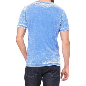 Haute qualité nouvelle mode personnalisé lavage à l'acide T-Shirt hommes 100% coton respirant et confortable été unisexe lavage à l'acide T-Shirts - Product Image 5