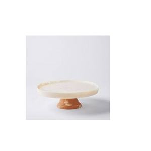New Design Round Resin <b>Cake</b> Stand Custom <b>Wedding</b> <b>Cake</b> Stand Best Price Luxury Round Resin Base for Round Shape Gold Color - Product Image 2