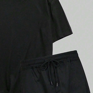 Wholesale Men's Customized Summer Short Set Stylish Casual Breathable High Quality Shorts Set for Men - Product Image 6