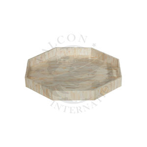 Vente en gros Plateau de service carré en bois de style naturel avec poignée Plat plaqué pour les mariages de fruits et les ustensiles de cuisine - Product Image 2