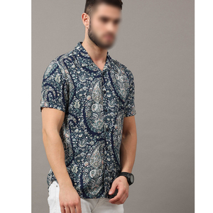 Camisas de manga corta estampadas para hombre de Material suave y cómodas de calidad superior a precio razonable de ASAZING INDUSTRIES - Product Image 3
