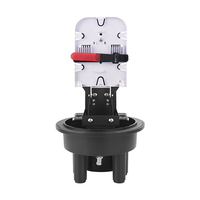 Boîtier de raccordement vertical extérieur pour fibre optique, boîte de fusion 24 cœurs, enceinte réseau FTTH, compatible OEM Wiegand