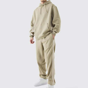 Vente en gros de survêtements d'entraînement de jogging personnalisés de haute qualité professionnelle de meilleur design nouvelle couleur survêtement surdimensionné pour hommes - Product Image 1