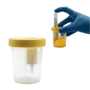 Rongtai đờm Mẫu container nhà máy 120ml 90ml vô trùng Phân container Trung Quốc nước tiểu container với Temp chuyến đi nước tiểu cup - Product Image 3