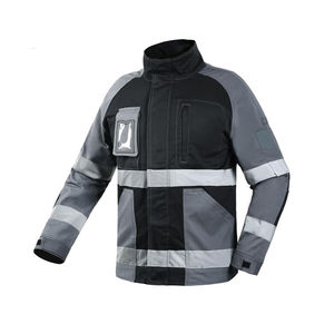 Chaqueta de Seguridad Reflectante para Guardia de Seguridad, Ropa de Trabajo de Invierno, ANSI Clase 1 EN ISO 20471 Clase 2, Alta Visibilidad, LED Intermitente, Unisex - Product Image 2