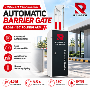 Sistema de Barrera Abatible de 180° para Ahorrar Espacio con Sensor Automático, para Estacionamientos Comerciales e Industriales, Proveedor de Malasia - Product Image 1