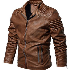 Concevez vos propres vestes en cuir Veste en cuir pour hommes de haute qualité au meilleur prix Veste d'hiver à manches longues - Product Image 2