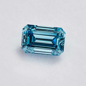 เพชรเพาะเลี้ยงทรงเอเมอรัลด์ VS1 เพชรเม็ดเดี่ยว CVD สีน้ำเงิน เพชรขัดเงา VS1 ความใสระดับ VS1 ราคาขายส่ง - Product Image 3