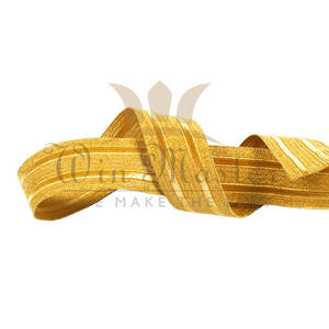 Tresse de polyester en dentelle brodée de cérémonie | Tresse de dentelle d'infanterie de qualité supérieure pour uniformes de régiment et de cérémonie - Product Image 3