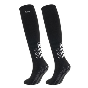 Chaussettes de basketball épaisses en tissu éponge pour hommes, chaussettes de sport professionnelles antidérapantes avec coussinets, chaussettes de sport mi-mollet - Product Image 2