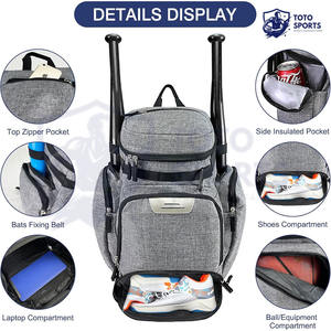 Bolsa de Baloncesto de Poliéster Duradera con Cierre de Cremallera Suave, Transpirable, Ligera y Cómoda, con Logotipo Personalizado del Mejor Proveedor - Product Image 4