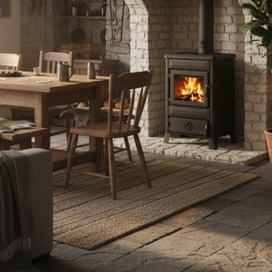 Stufa a Legna Radiante Stile Retrò Oscar Palazzetti - Product Image 6