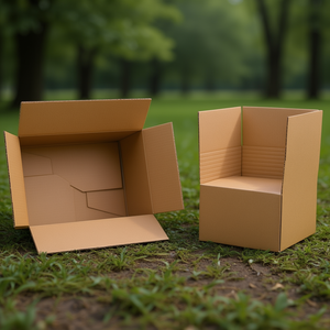 Quality 1.20 Brown Fefco 0711 Automatic Single-Wall Corrugated <b>Cardboard</b> Dimensions 215x150x100-140mm Pack Size 20 - Product Image 3