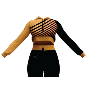 ชุดวอร์มเล่นกีฬาพิมพ์ลายซับลิเมชันสำหรับฤดูหนาวพร้อมเสื้อครอปสไตล์ของคุณ - Product Image 3