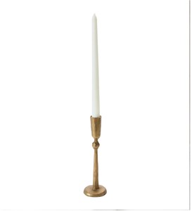 Artistic Aluminum <b>Candle</b> Holder with Unique <b>Twisted</b> Shape Ideal for Creating a Luxurious and Stylish Home Ambiance Setup - Product Image 5