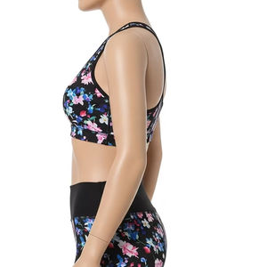 Soutien-gorge de sport en spandex à séchage rapide sans couture élastique Compression Fitness Yoga Top avec impression par transfert de chaleur Gym Workout Activewear Us - Product Image 1