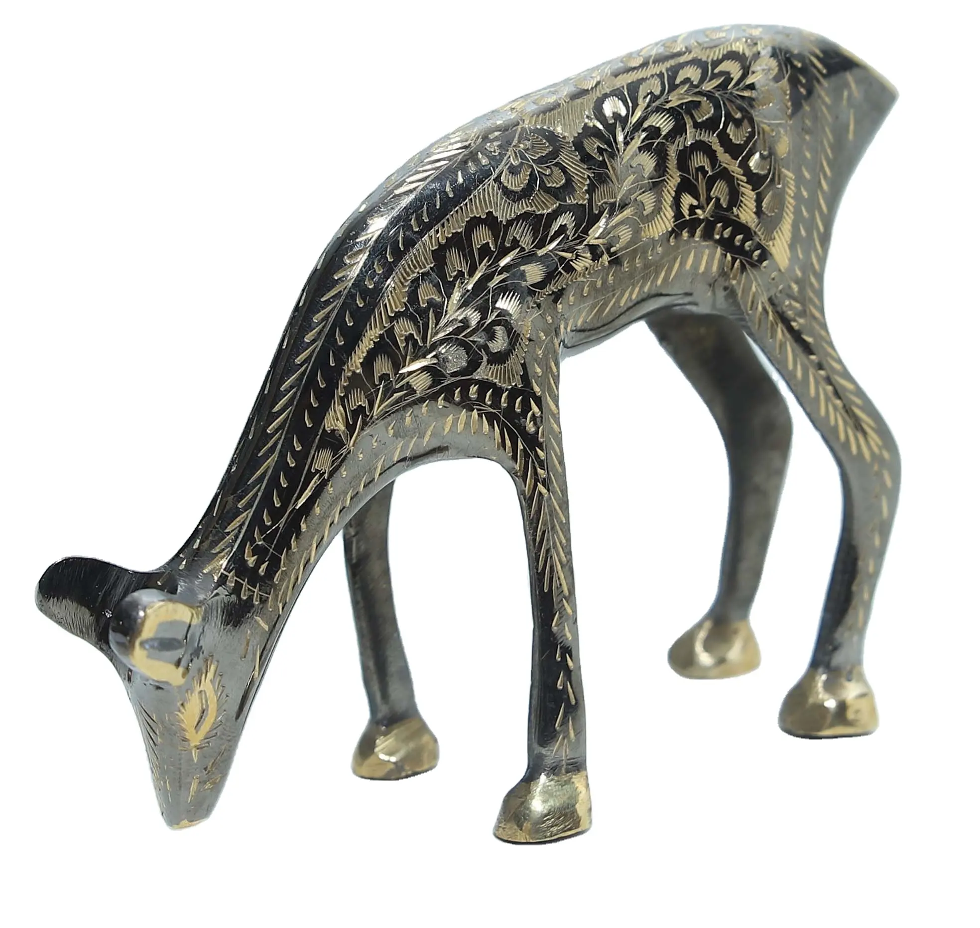 Prezzo all'ingrosso animali Home Office Decor scultura figurine cervo elefante cane cigno decorazione ornamenti fatti a mano di alta qualità