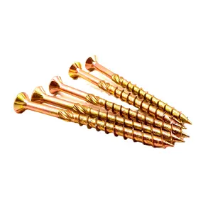 Parafuso de baralho torx t17, parafuso de chipboard din fibreboard parafuso