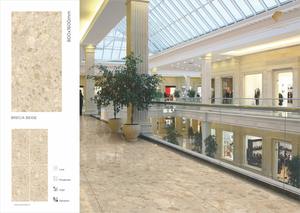 Brecia Crema 1000x3000mm Dalle de porcelaine en marbre numérique pour murs intérieurs élégants Carreaux de céramique - Product Image 4