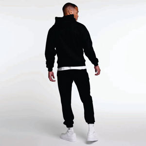 เสื้อฮู้ดผสมผ้าฝ้ายมีกระเป๋าสำหรับผู้ชายผ้าโพลีเอสเตอร์มีฮู้ดหรูหรารุ่นล่าสุด2025 - Product Image 3