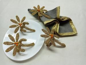 Hot Sale Creative Geometric Acrylic Napkin Ring <b>Retro</b> Irregular Resin Napkin Holder for <b>Dining</b> <b>Table</b> Party Occasion Stocked - Product Image 5