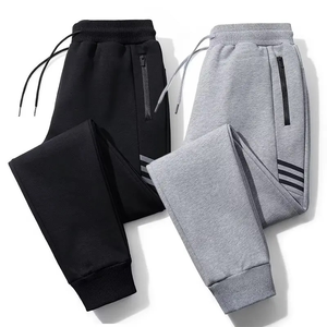 Pantalones Deportivos Casuales de Alta Calidad para Hombre, Cálidos para Invierno, Talla Grande, con Bolsillos, Tela de Lona y Poliéster, Corte Regular, Ligeros - Product Image 1