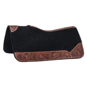 Almohadilla de sillín de caballo profesional Premium 32 "L X 31" W Tela de fieltro de diseño clásico Color personalizado Logotipo personalizado Portátil Cómodo - Product Image 6